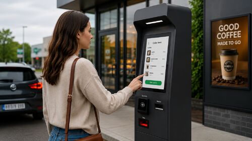 Son şirket çözümleri hakkında Yerleşik Dokunmatik Monitörlere Sahip Dış Mekan Self Servis Perakende Kioskları: Sağlam, Hızlı Yanıt Veren, Güvenilir