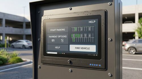 Son şirket çözümleri hakkında Building Smarter Parking Systems with an 18.5 Inch All In One PC