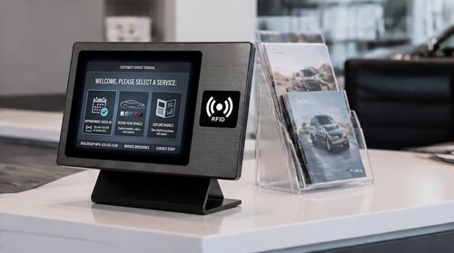 Son şirket çözümleri hakkında Industrial All-in-One PC Solution for Automotive 4S Stores