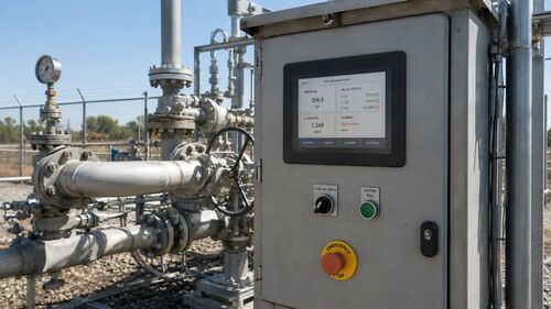 Son şirket çözümleri hakkında 1000-Nit Sunlight Readable Industrial Monitor in Oil & Gas Pump Station Monitoring
