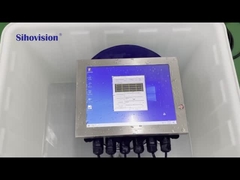 Paslanmaz çelik 304 kabuklu endüstriyel tümü bir bilgisayar