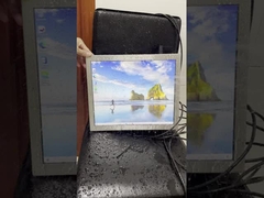 1000 Nits Güneş Işığı Okulabilir Paslanmaz Çelik Panel PC 8GB RAM Wi-Fi/Ethernet Bağlantısı