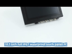 LCD Ekranı IP65 Su geçirmez Dokunmatik Panel PC Yüksek Parlaklık 1000 Cd/M2