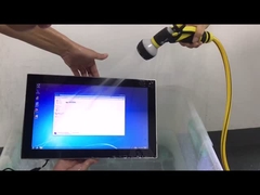 Paslanmaz Çelik Optik Bağlama LCD Ekranı 8GB 256GB Endüstriyel Panel PC