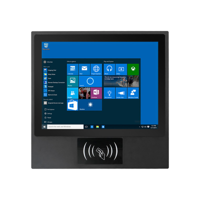 İyi fiyat Kiosk için RFID Kart Okuyucu 8G RAM 256G SSD ile Titreşim Önleyici Endüstriyel Hepsi Bir Arada PC çevrimiçi