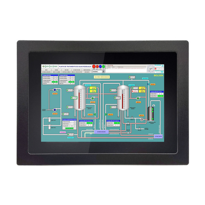 İyi fiyat Endüstriyel HMI uygulamaları için 1000 Nits gömülü dokunmatik panel PC çevrimiçi