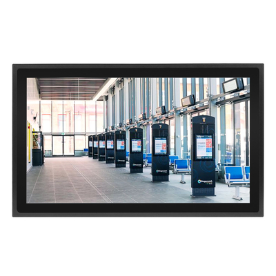 İyi fiyat Intel Celeron J4125 İşlemci Endüstriyel LCD Ekranlı Dahili Dokunmatik Panel PC çevrimiçi