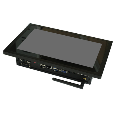 İyi fiyat Endüstriyel gömülü dokunmatik panel PC IP65 Su geçirmez 4GB RAM 128GB SSD DC 12V CE/FCC/RoHS çevrimiçi