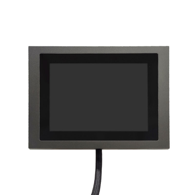 İyi fiyat IP65 8 Inç Su geçirmez Duvar Montajlı Endüstriyel Monitör Gerçek Düz Kapasitif Dokunmatik Ekran USB HDMI Arayüzü çevrimiçi
