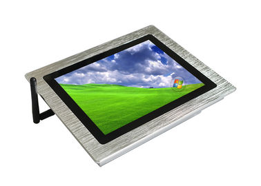 İyi fiyat Alüminyum Alaşımlı Fansız Endüstriyel Dokunmatik Panel PC 8 inç J1900 CPU Gürültüsüz Tasarım çevrimiçi