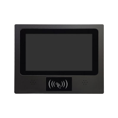 İyi fiyat 10.1 inç kapasitif dokunmatik endüstriyel bilgisayar 2 RS232 2 RS485 RFID ve hoparlör ile çevrimiçi