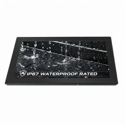 İyi fiyat 21.5 Inch Industrial Full IP65 Waterproof Capacitive Touch Panel PC with Intel J1900 Quad-Core Processor çevrimiçi