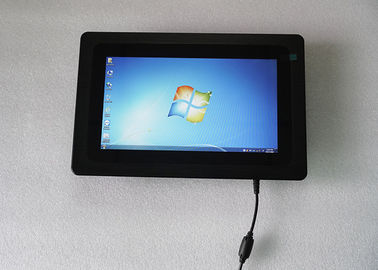 İyi fiyat 7H Yüzey Panel PC Dokunmatik Ekran 10.1 '' Alluminum Alaşım Siyah Gömülü Ekran çevrimiçi