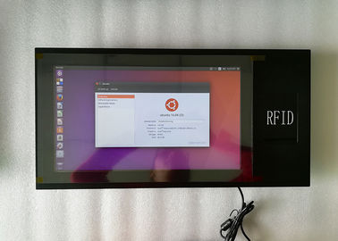 İyi fiyat 400 Nits Parlaklık 10 MM Endüstriyel Dokunmatik Panel PC 3G RFID Modülü ile 15.6 inç çevrimiçi