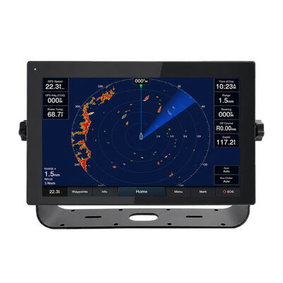 İyi fiyat Anti Glare Marine Monitor with 1500 Nits Brightness IP67 Waterproof and 10 Points Capacitive Touch for Marine Industry çevrimiçi