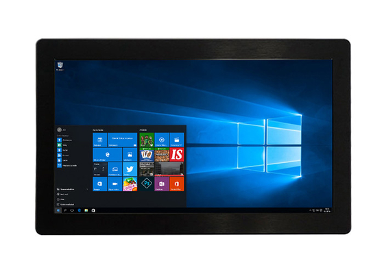 İyi fiyat RS232 1000cd/M2 Su Geçirmez Panel Bilgisayar 21.5 İnç Fansız Panel Bilgisayar çevrimiçi