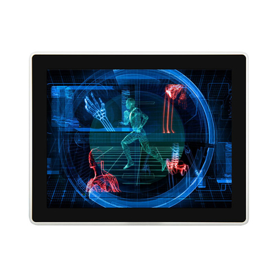İyi fiyat PCAP VGA Gömülü LCD Panel Monitör DC12V Destek Tıbbi Eldivenler Dokunma çevrimiçi