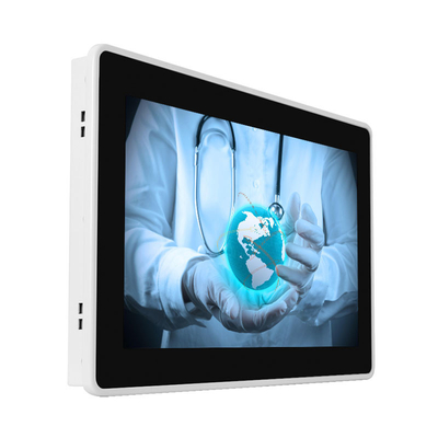 İyi fiyat Hastane Arabası için Hemşirelik Arabası Endüstriyel Dokunmatik Panel PC 300cd / M2 çevrimiçi