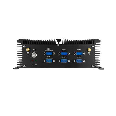İyi fiyat 6 COM X86 Endüstriyel Kutu Bilgisayar Intel Celeron J1900 Mini PC Gömülü Bilgisayar çevrimiçi