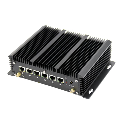 AI Görsel Konumlandırma Ekipmanı Otomasyonu için 32GB Endüstriyel Mini PC 6 Lan 4 USB HDMI