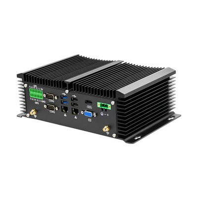 İyi fiyat Intel Celeron J1900 Endüstriyel Mini PC Çift Video HDMI VGA 6 COM RS232 RS485 çevrimiçi