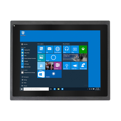 Duvara Monte 12 İnç Full HD Dokunmatik Ekran Monitör 1000 Nits Çok Noktalı PCAP Dokunmatik Ekran