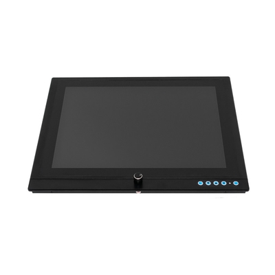 Endüstriyel 15 İnç LCD Ekranlar 1024 * 768 PCAP Dokunmatik Panel Monitör Güneş Işığında Okunabilir