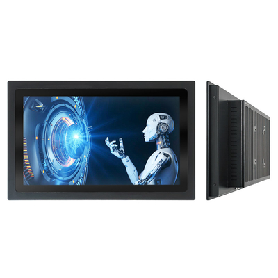 İyi fiyat 2xUSB 3.0 G/Ç Bağlantı Noktalı RoHS Sertifikalı Gömülü Dokunmatik Panel PC çevrimiçi