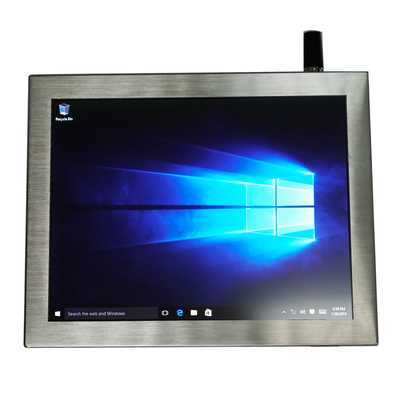 Intel Core I3/I5/I7 16 GB RAM'e Sahip Dirençli/Kapasitif Paslanmaz Çelik Dokunmatik Panel Bilgisayar