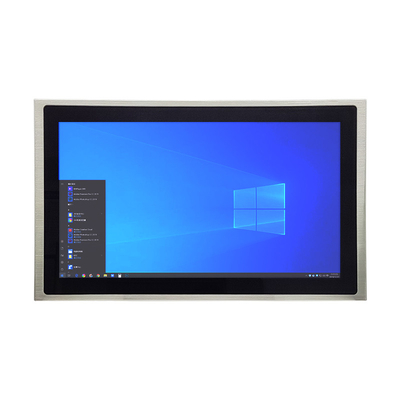 DC 9V - 36V Endüstriyel Panel PC Paslanmaz Çelik 1000 Nits Yüksek Parlaklık