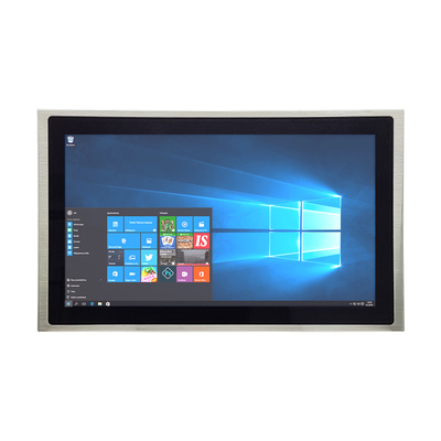 1000 Nits Güneş Işığı Okulabilir Paslanmaz Çelik Panel PC 8GB RAM Wi-Fi/Ethernet Bağlantısı