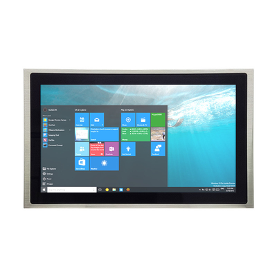 İyi fiyat Core I5-1135G7 İşlemci Paslanmaz Çelik Panel PC Ön yüklü Windows 10 Pro 64 bit işletim sistemi çevrimiçi