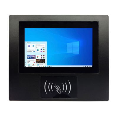 7 inç Endüstriyel LCD Panel RFID Embedded Touch Panel PC IP65 Su geçirmez toz geçirmez tasarım