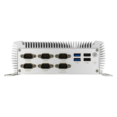 İyi fiyat Kompakt Endüstriyel Mini PC Fansiz Çift Gigabit LAN DDR4 RAM 2.5 SATA HDD SSD Destekler çevrimiçi