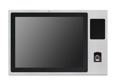 İyi fiyat Parmak İzi, RFID Okuyucu ve Kamera ile Ön IP65 Endüstriyel Dokunmatik Panel PC çevrimiçi