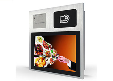 İyi fiyat 12 Inç Endüstriyel Dokunmatik Panel PC / Endüstriyel Hepsi Bir Arada Dokunmatik Ekran RFID Okuyucu çevrimiçi