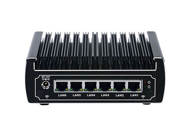 İyi fiyat Son Derece Güvenilir Fansız Endüstriyel Bilgisayar Gürültü - 7 LAN 4 USB 1 HDMI ile Ücretsiz çevrimiçi