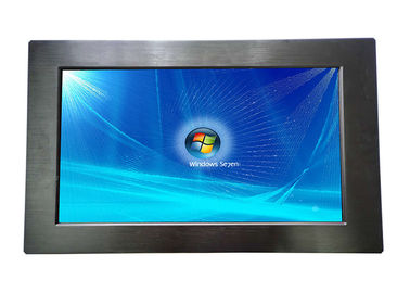 İyi fiyat Benzin İstasyonu Dirençli Dokunmatik Monitör Full HD 1920X1080 VGA HDMI DVI Sinyal Portları çevrimiçi