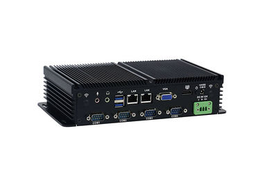 İyi fiyat Fansız Endüstriyel Mini PC Alüminyum Alaşımlı Döküm Malzemesi 32G SSD Sabit Disk çevrimiçi
