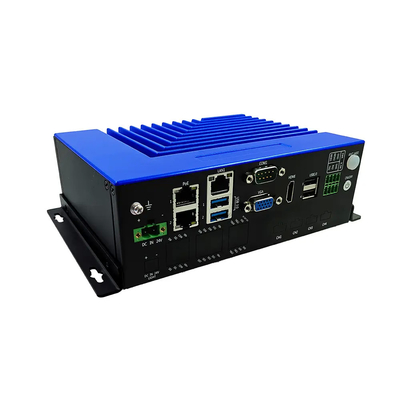 İyi fiyat Intel N5095 Sanayi Mini Bilgisayarı Fanless Tasarımı ve Görsel Denetim Uygulama Desteklenir çevrimiçi