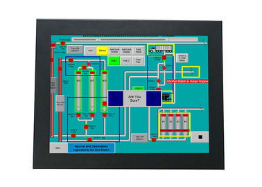 İyi fiyat I3 CPU 12 inç Endüstriyel Dokunmatik Panel PC Dokunmatik Ekran 1024 * 768 Çözünürlük çevrimiçi