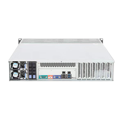 Endüstriyel 2U Rack Sunucu 100-240 V AC 4* PCI-E3.0X16 Genişleme ve 16* DDR4 Bellek