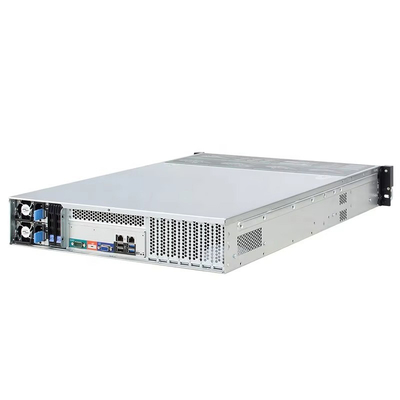 2U Rackmount NAS Sunucusu 16 DDR4 yuvası 12 3.5 SATA depolama bölgesi ve 16TB maksimum kapasite
