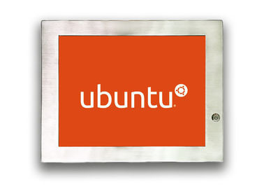 Ubuntu Sistem Paneli PC Dokunmatik Ekran 12 '' IP67 Proses Kontrolü İçin Suya Dayanıklı