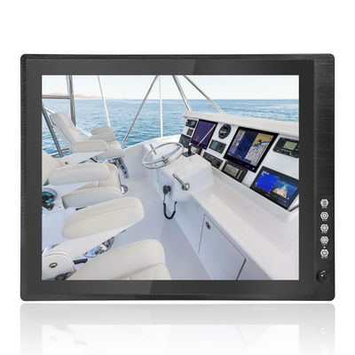 19 Inç Endüstriyel Ekran 1000 Nits Güneş Işığı Okulabilir DC 9V - 36V Dokunmatik Ekran Monitörü Işık Sensörü