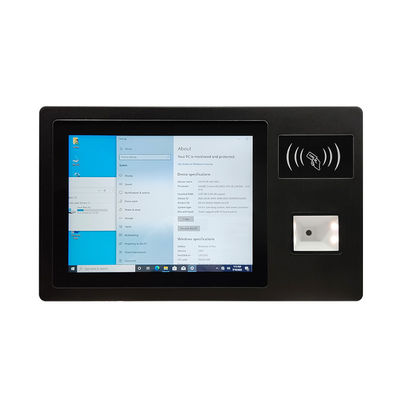İyi fiyat 10.4 İnç Kapasitif Dokunmatik Ekran Celeron J4125 İşlemci 4GB 128GB RFID Kart Okuyucu ve QR Kod Endüstriyel Hepsi Bir Arada Bilgisayar çevrimiçi