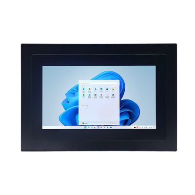 İyi fiyat 7 inç Kapasitif Dokunmatik Ekran 1000 Nits All In One Panel PC Core I3-10110U Windows 11 Fanless Tasarımı çevrimiçi