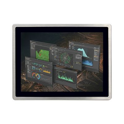 İyi fiyat Sağlam Panel Hepsi Bir Arada PC IP69K Su Geçirmez Endüstriyel Dokunmatik Ekran 15 İnç M12 Arayüzü çevrimiçi
