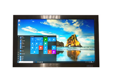 24 inç paslanmaz çelik panel pc tam IP65 1000 nit güneş ışığı okunabilir membran anahtarı