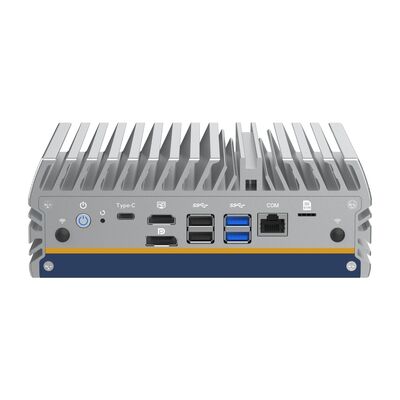 İyi fiyat 12V DC Endüstriyel Mini PC, Intel Iris Xe Grafikler ve Zorlu Ortamlar İçin 2x DDR5 4800MHz RAM çevrimiçi